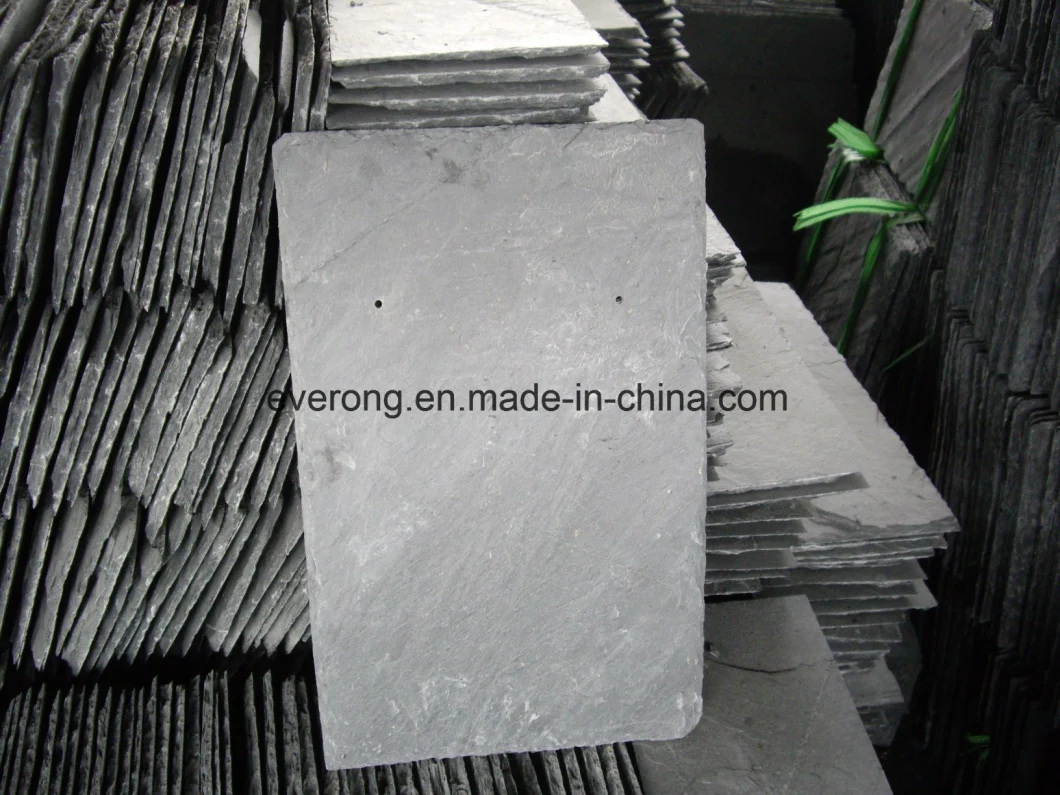 Natural Roofing Slate Grey/Black Slate Roof Tile