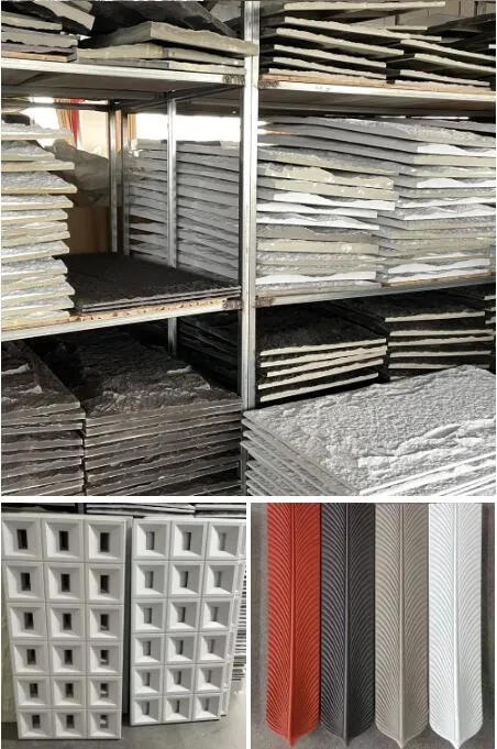 1200X600mm 3cm/5cm PU Artificial Culture Foam Stone Panels