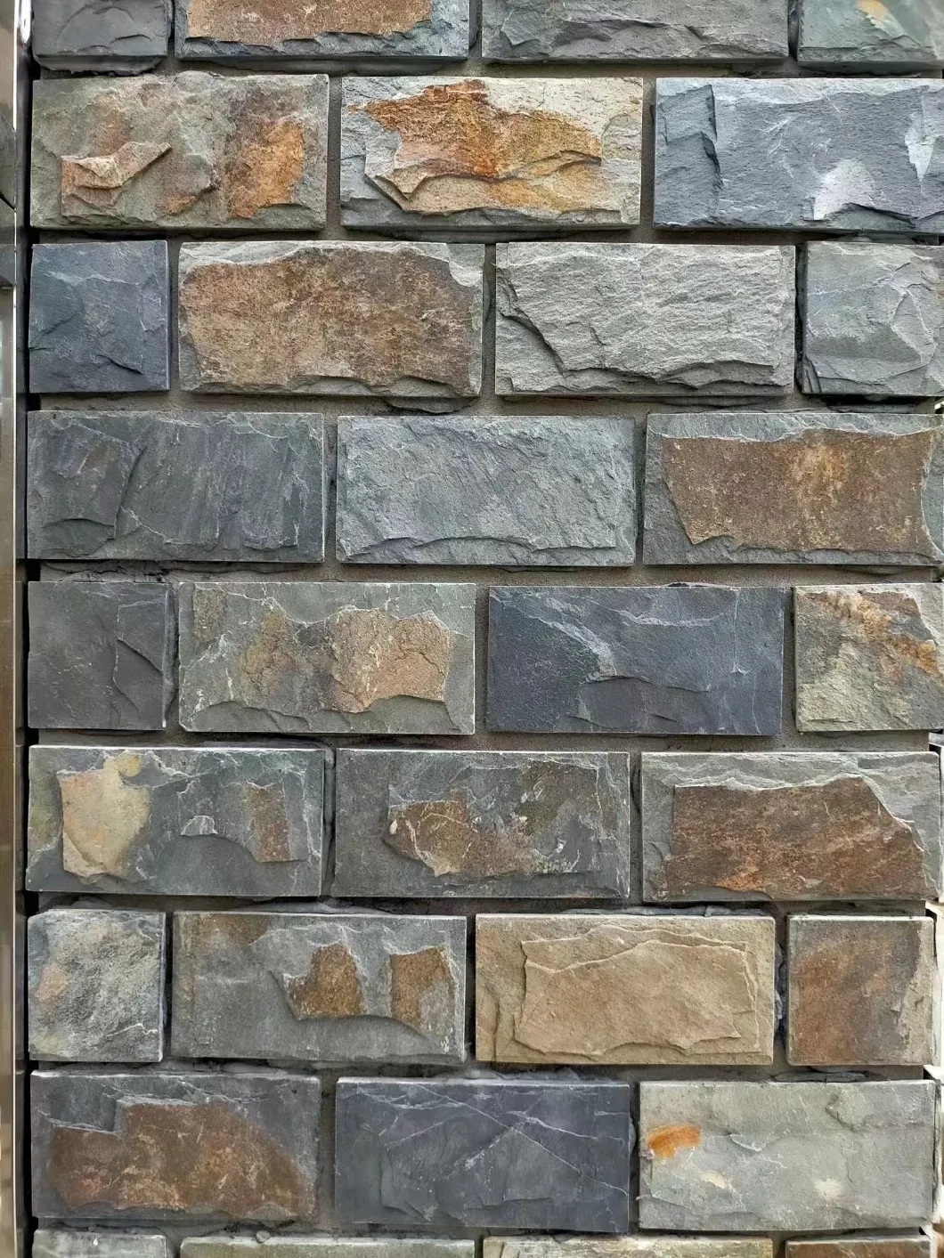 Meshed Flagstone Pavers Mats Slate Veneer