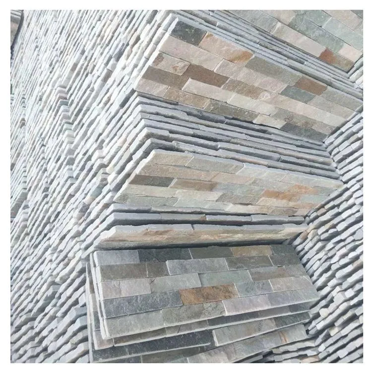 Meshed Flagstone Pavers Mats Slate Veneer