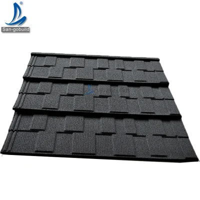 Stone Coated Roofing Steel Sheet Slate Roofing Tiles