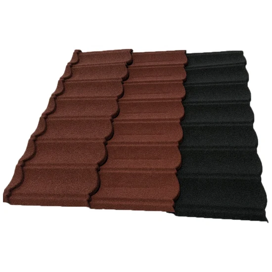 Color Steel Roof Tile Metal Steel Natural Slate Stone Coated Roofing Tiles