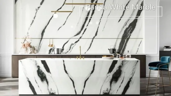 Building Material Panda White Marble for Kitchen/Countertop/Wall/Floor Tile