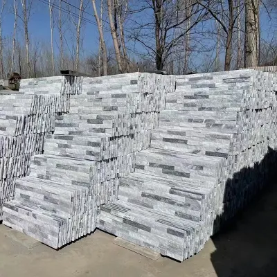 Best Quality Split Face Ledge Panels Stacked Wall Culture Slate Stone Veneer